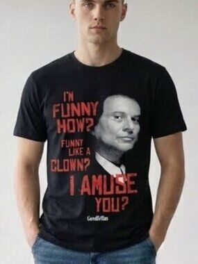 GoodFellas Joe Pesci Funny How Like a Clown Mobster Gangster T-Shirt Men's L